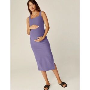 Beyond Yoga Purple Midi Dress